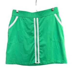 Green & White Belyn Key Skort With Pockets - Size Small